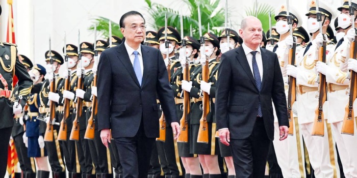 Çin-Almanya/Foto: AFP