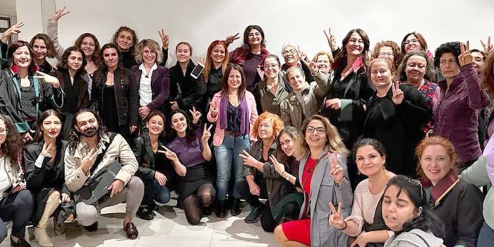 Ankara merkezli Tevgera Jinên Azad (Özgür Kadın Hareketi - TJA) aktivistleri