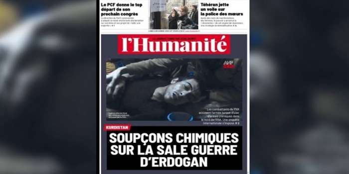 L’Humanite’nin manşeti
