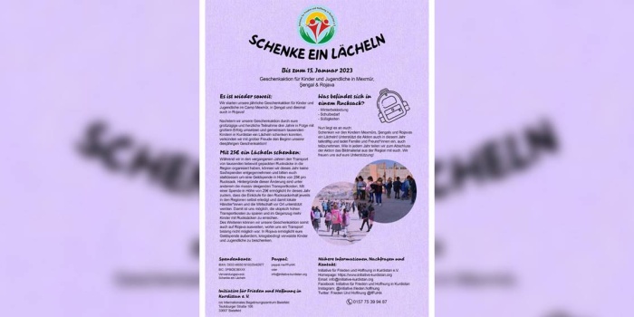 “Bir gülücük hediye et” kampanyası