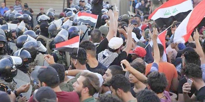 Irak protesto