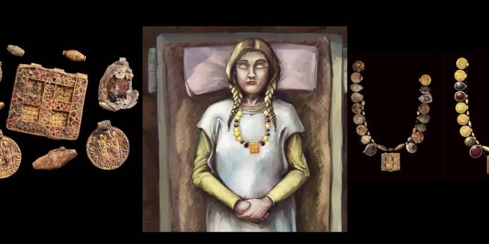 MS 650'den kalan mücevherli kolye