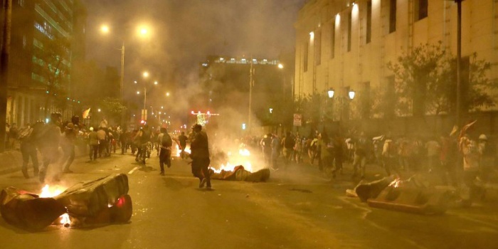 Peru'da Hükümet karşıtı gösteriler