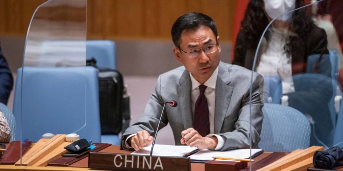 Çin'in BM Daimi Temsilcisi Yardımcısı Geng Shuang