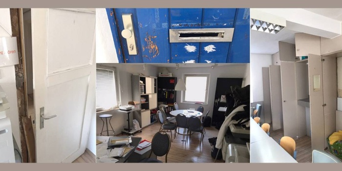 Alman polisi Nürnberg’de baskın düzenledi