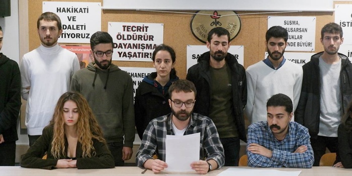 İstanbul Üniversitesi’nde ırkçı saldırılara ilişkin basın açıklaması