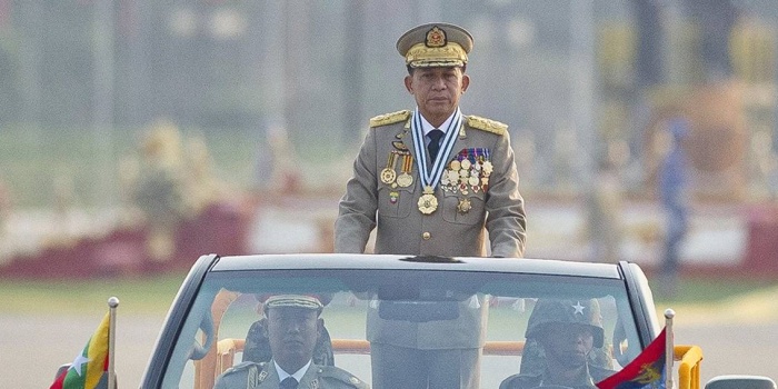 Min Aung Hlaing, Foto:AFP