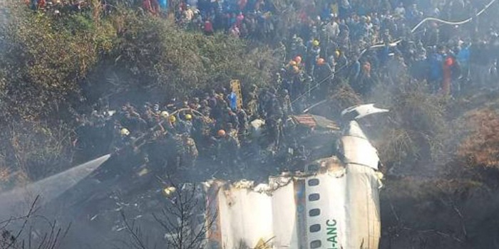 Nepal, Katmandu’da uçak kazası