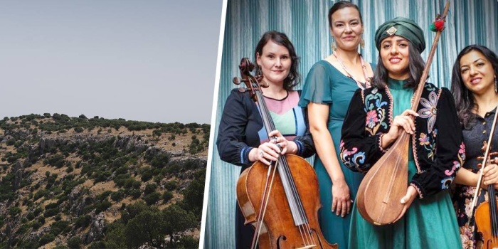 Şengal dağları - Yelda Abbasi, Laia Genc, Nurê Dilovanî ve Beata Wolf konseri