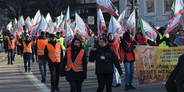 Uzun Yürüyüş eylemi. Foto: Osman ÇAKIR