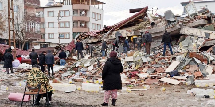 6 Şubat depremi/Elbistan/Foto: MA