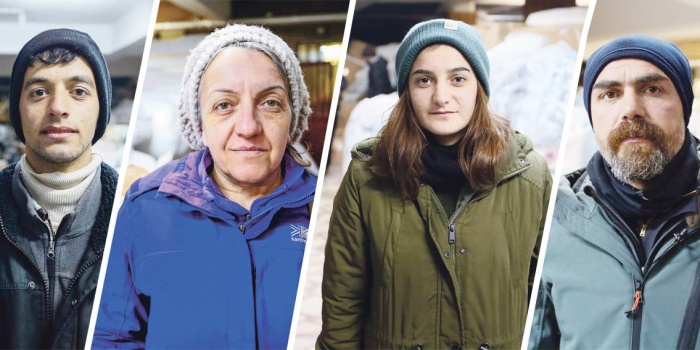 Deprem gönüllüleri