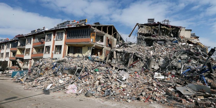 6 Şubat depremi/Foto:MA/Elbistan