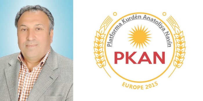 Platforma Kurdên Anatoliya Navîn (PKAN) Eşbaşkanı Ahmet Gezer
