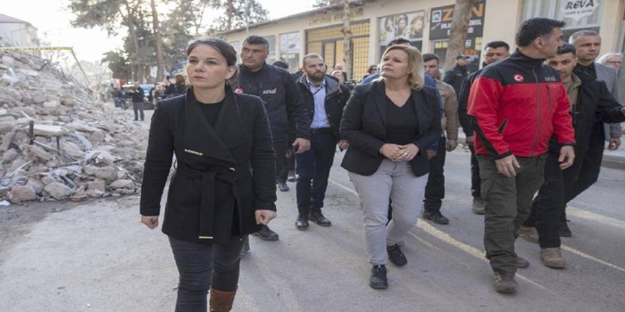 Alman bakanlar Baerbock ve Faeser