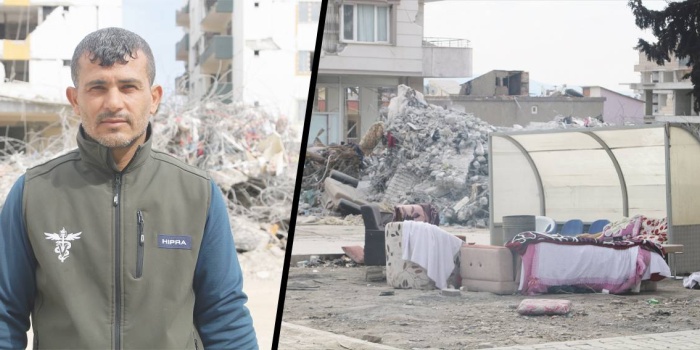 Depremzede Fatih Durmuşlar