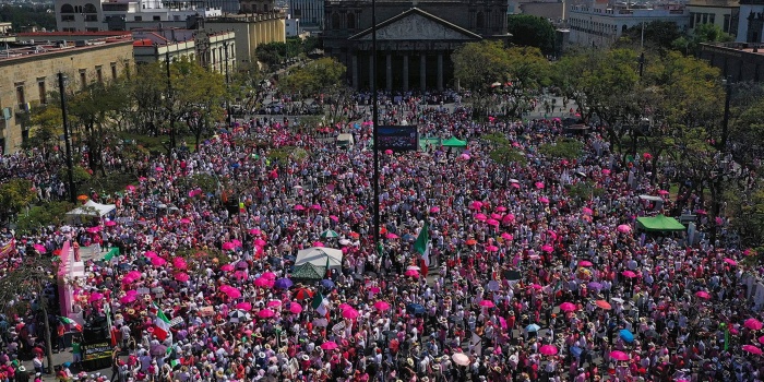 Mexico City/ Zocalo meydanı