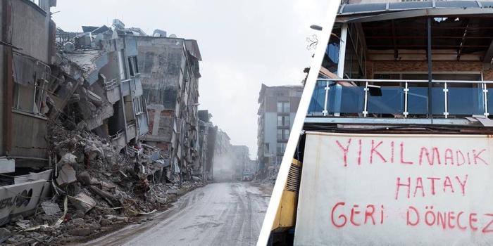 6 Şubat depremi/Hatay-fotoğraflar: Erdoğan ALAYUMAT