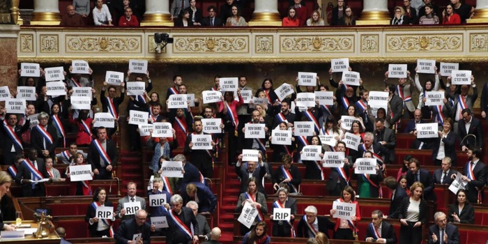 Fransa Parlamentosu'nda oylama