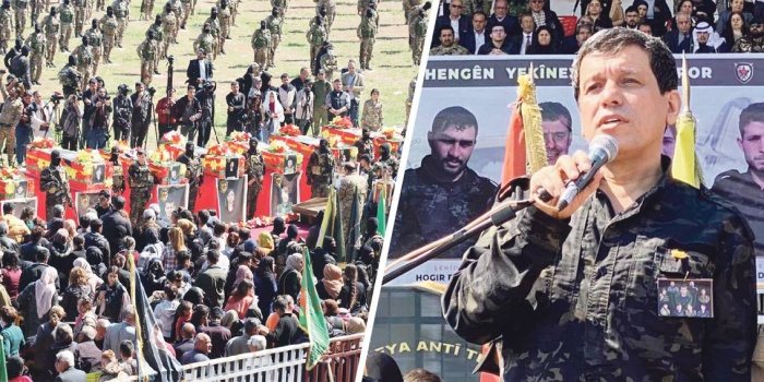 9 YAT savaşçısı cenaze töreni / Mazlum Ebdî