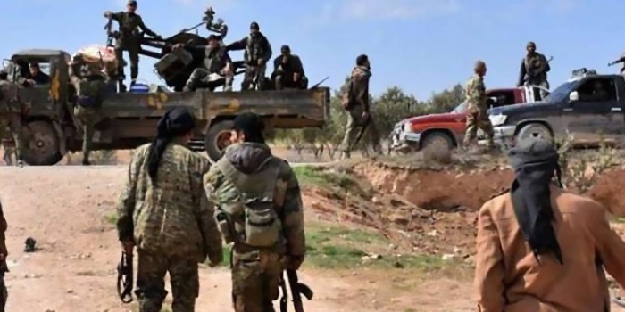 El Bukemal'da Suriye devlet güçleri