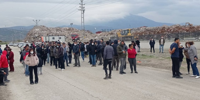 Depremzedelerin direnişi / Hatay