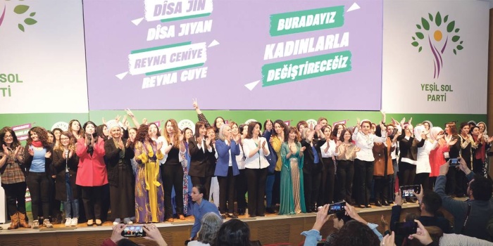 Yeşil Sol Parti kadın aday tanıtımı