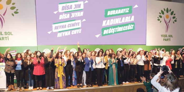 Yeşil Sol Parti kadın aday tanıtımı