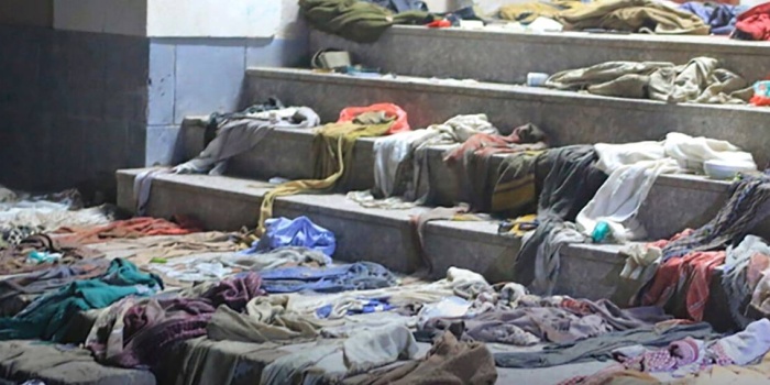 Sana'da yardım dağıtımında yaşanan izdiham sonrası kalanlar