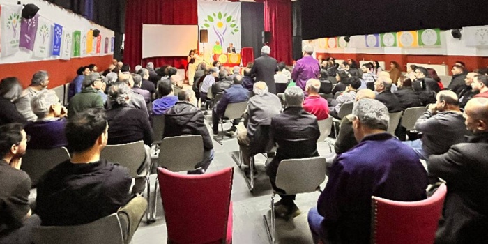 Viyana'da Yeşil Sol Parti halk buluşması