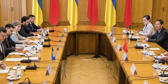 Çin ve Ukrayna heyetlerinin Kiev görüşmesi