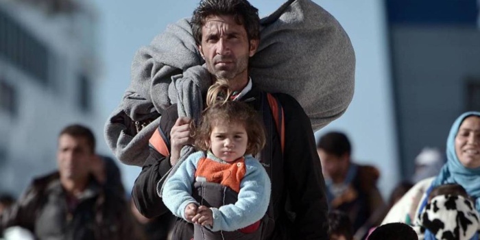 Mülteciler Foto: AFP