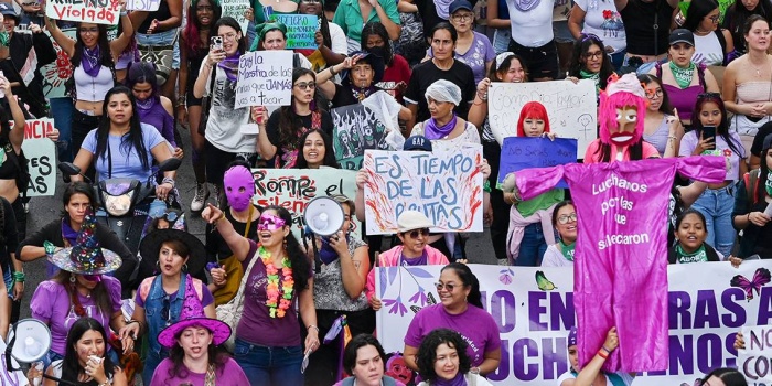Kolombiya'da kadın mücadelesi / Foto:AFP
