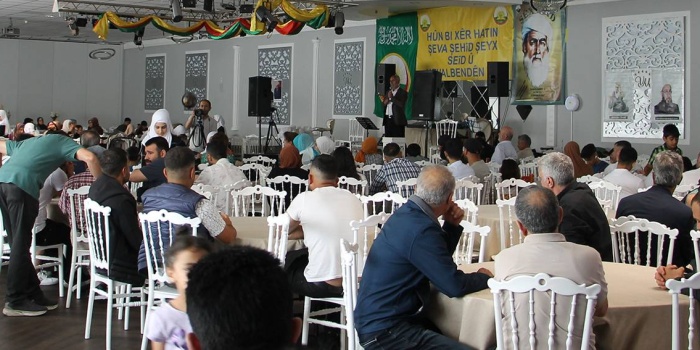 Berlin'de Şex Saîd ve dava arkadaşları anıldı
