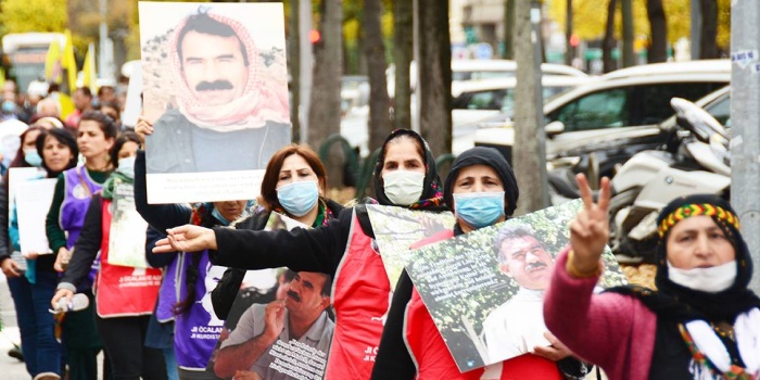 Öcalan'a Özgürlük eylemi