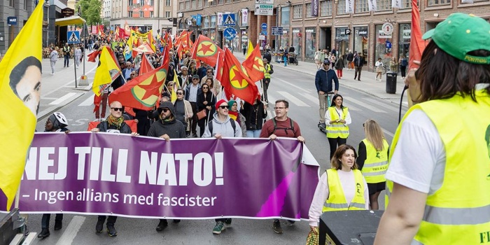 NATO protestosu/İsveç
