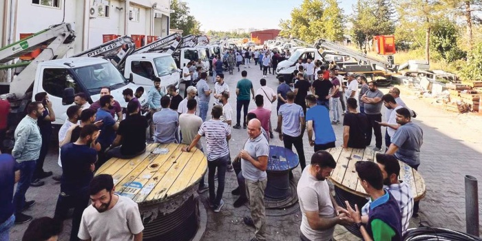 DEDAŞ işçileri eylemi / Amed