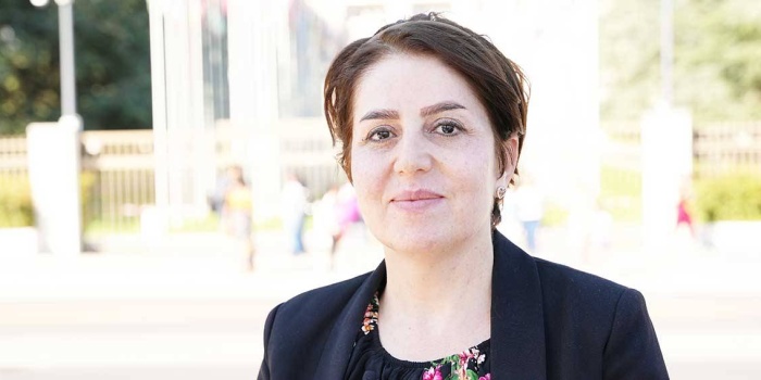 Suriye Abdullah Öcalan'a Özgürlük Avukatlar İnisiyatifi Eşbaşkanı Xanim Ayo