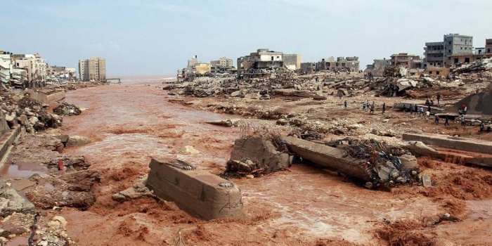 Daniel Kasırgası'nda yıkılan Derne kenti