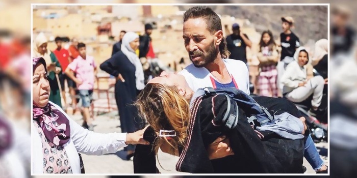 Fas'ta yıkıntılar altında kalan insanlardan umut kesildi