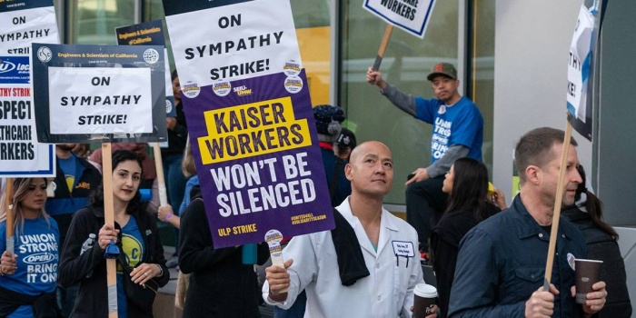 ABD'de sağlık emekçileri eylemde