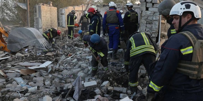 Harkiv Hrozo köyü Foto: AFP