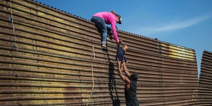 ABD Meksika sınırı Foto: AFP