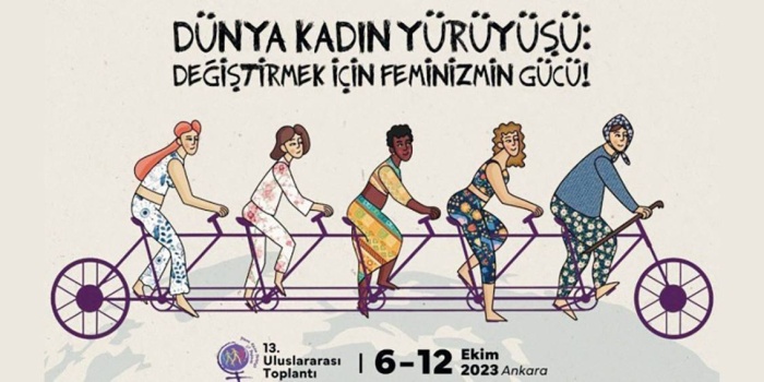 Dünya Kadın Yürüyüşü'nün (DKY) 13. Uluslararası toplantısı
