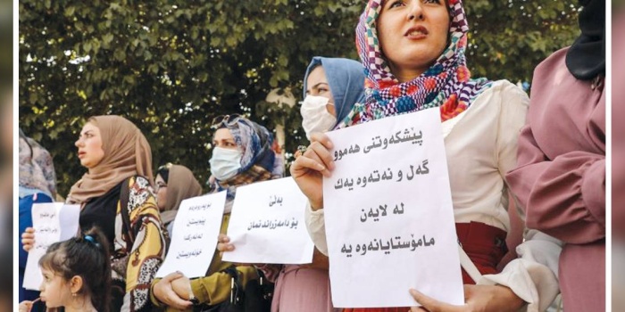 Başûrê Kurdistanlı kadın öğretmenler