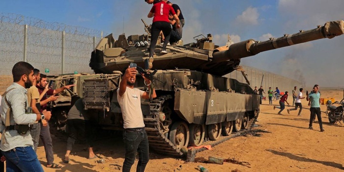 Merkava tankı Foto: Said KHATIB / AFP