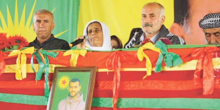 Dilovan İşlek'in cenaze töreni