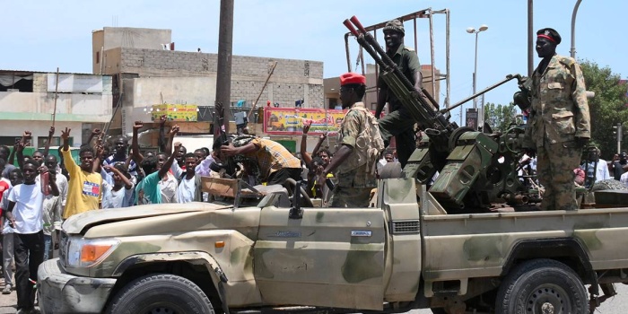 HDK Güçleri Sudan Foto: AFP