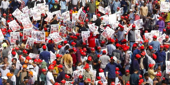 Bangladeş'te hükümet karşıtı gösteri