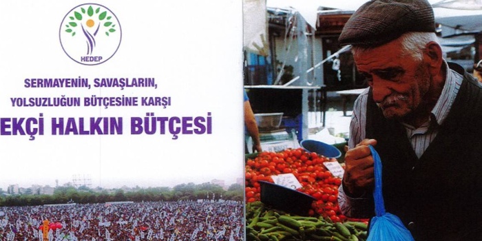HEDEP’in “Emekçi Halkın Bütçesi”